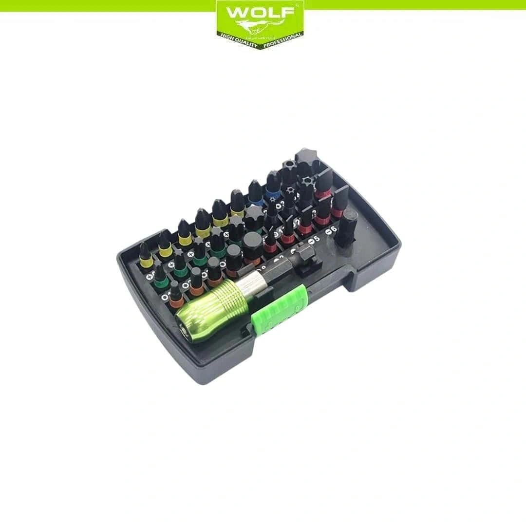 Wolf 32‑Piece Screwdriver Bit Set
