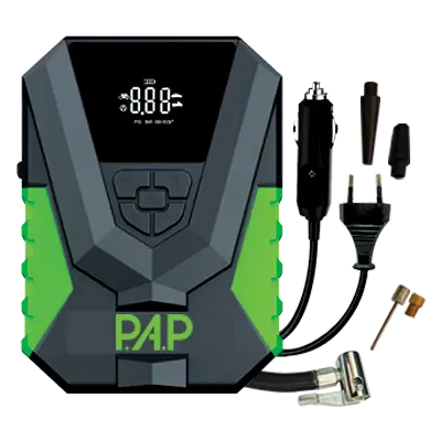 مینی کمپرسور باد فندکی و برق شهری PAP مدل AC-1501