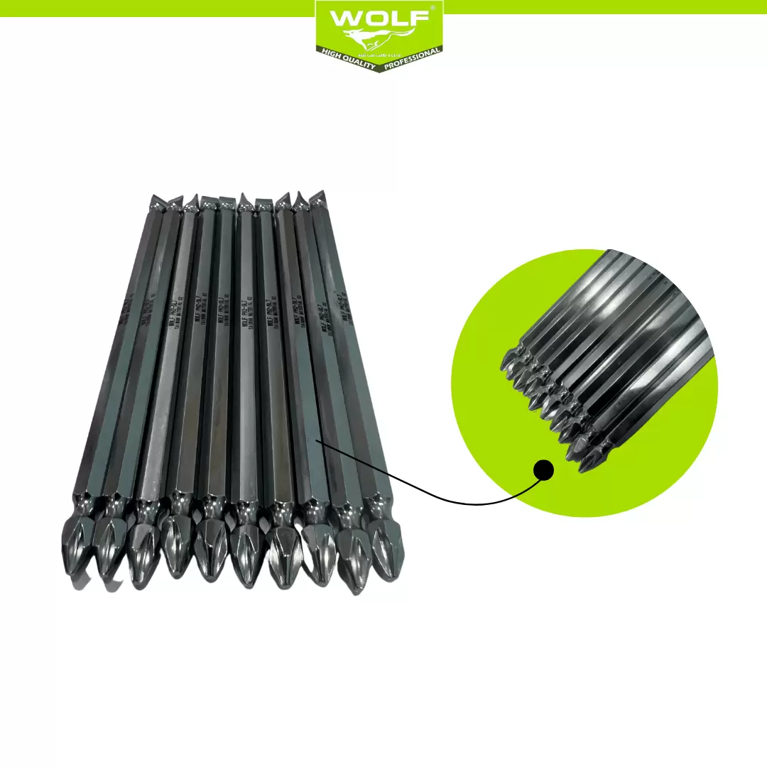 سری پیچگوشتی دوسر WOLF مدل PH2 با نوک دقیق