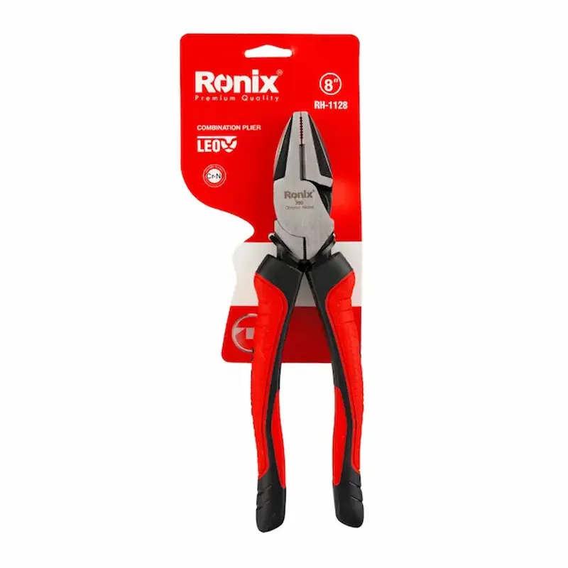 انبردست ۸ اینچ رونیکس مدل RH-1128 با دسته‌های ارگونومیک.
