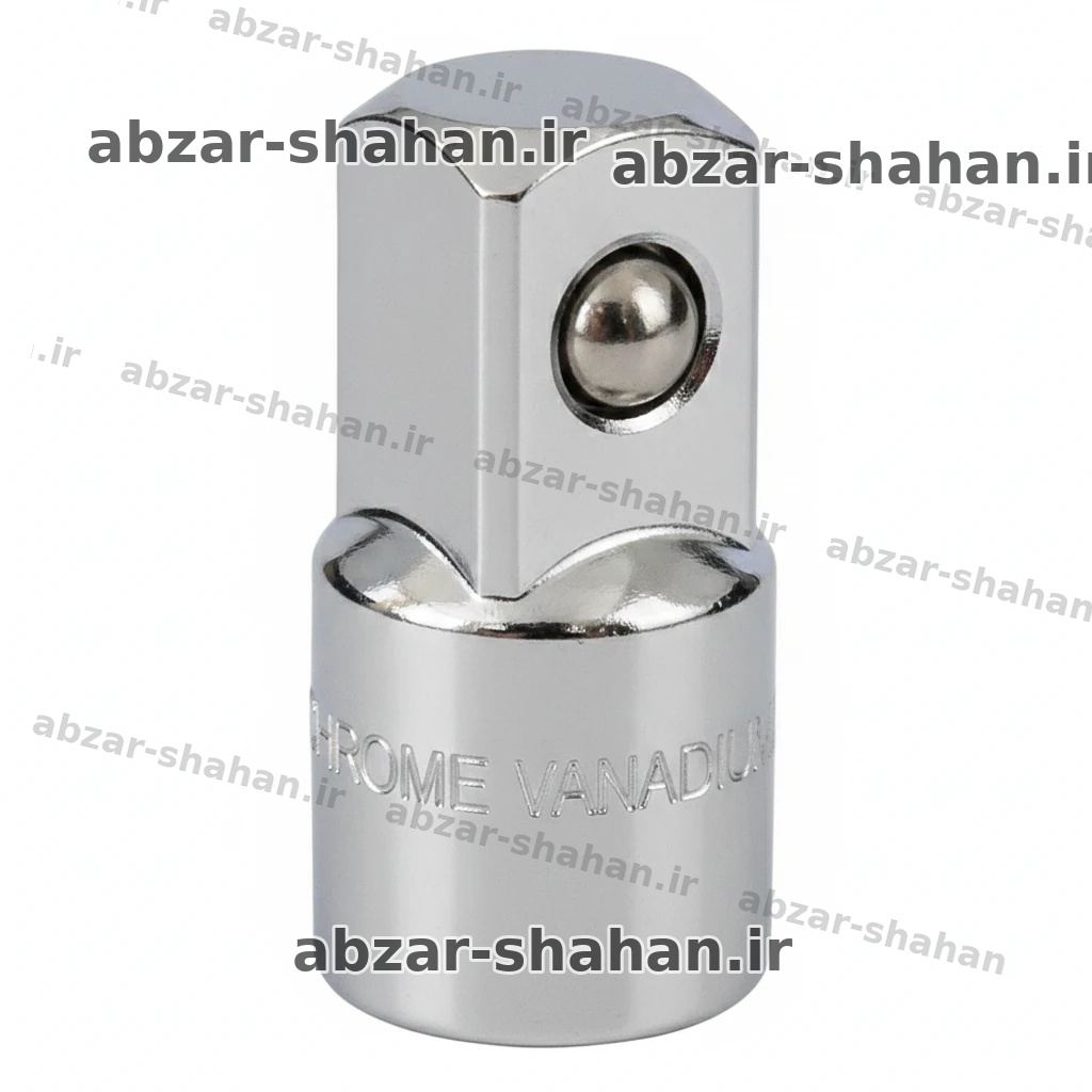 تبدیل بکس 3 / 8 3/8 به 1 / 2 1/2 اینچ ویدا از جنس کروم وانادیوم با روکش براق